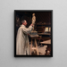 Anders Zorn in zijn atelier - August Hagborg — ingelijst kunstwerk aan de muur