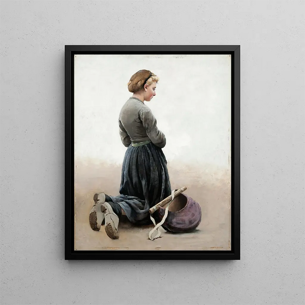 August Hagborg - Girl kneeling.webp