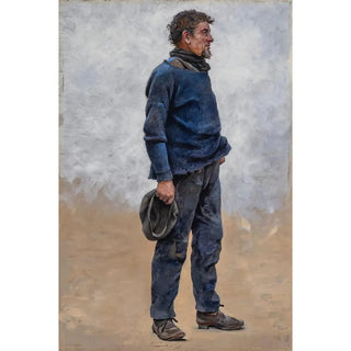 August Hagborg - Man with Cap in Hand.webp
