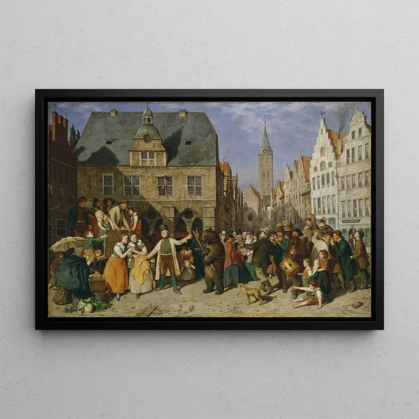 August Jernberg - A Dancing Bear.webp