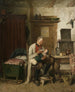 Grootvader Schilderij - August Jernberg — weergave van het kunstwerk