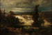La Labrofelle près de Kongsberg en Noorwegen - August Leu — weergave van het kunstwerk