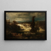 La Labrofelle près de Kongsberg en Noorwegen - August Leu — ingelijst kunstwerk aan de muur