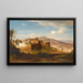La mosquée Al-Aqsa Jeruzalem - August Löffler — ingelijst kunstwerk aan de muur