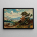 Mexico Painting - August Löhr — framed artwork on a wall