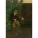 De oude violist - August Macke — weergave van het kunstwerk