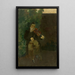De oude violist - August Macke — ingelijst kunstwerk aan de muur