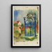 Poort van de tuin - August Macke — weergave van het kunstwerk