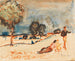 Partij van het platteland - August Macke — weergave van het kunstwerk