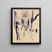 Rue am Abend - August Macke — ingelijst kunstwerk aan de muur