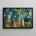 tuin zoologisch park I - August Macke — ingelijst kunstwerk aan de muur