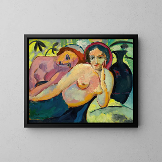 August Macke - Zwei Mdchen orientalischer Entwurf.webp