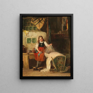 August Mller - Geschwisterliebe.webp