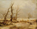 Winterlandschap - August Piepenhagen — weergave van het kunstwerk