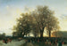 Op de terugweg van de Wereldtentoonstelling in Prater, Wenen, 1873 - August Schaeffer von Wienwald — weergave van het kunstwerk