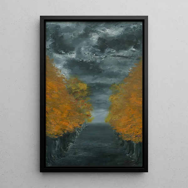 L'Avenue - August Strindberg — framed artwork on a wall