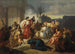 Judith toont het hoofd van Holofernes aan de Bethuliërs - August von Heckel — weergave van het kunstwerk