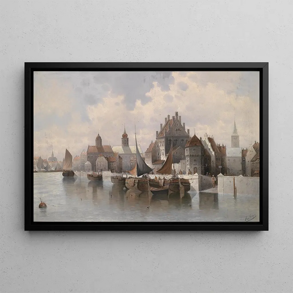 August Von Siegen - Hafenstadt.webp