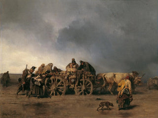 August von Pettenkofen - Der Verwundetentransport I.webp