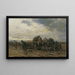 Le Transport des blessés II - August von Pettenkofen — ingelijst kunstwerk aan de muur