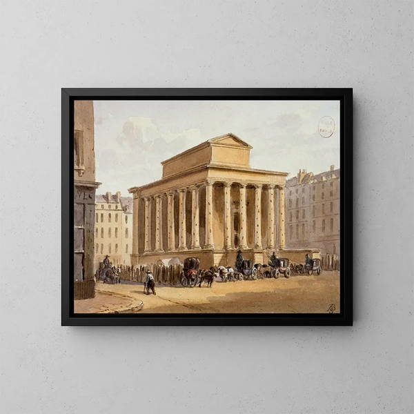 Chapelle expiatoire du duc de Berry - Auguste Sébastien Bénard — framed artwork on a wall