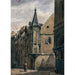 Reproductie van het schilderij Hôtel de Schomberg rue Jean Tison - Auguste Sébastien Bénard