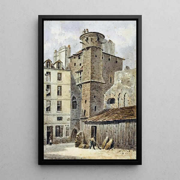 Reproduction of the painting Tour Saint-Jean de Latran - Auguste Sébastien Bénard