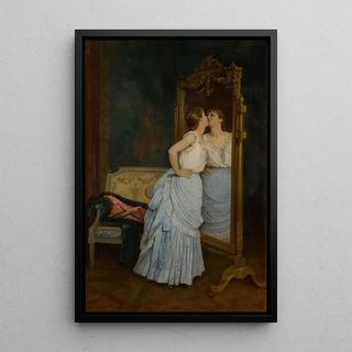 Auguste Toulmouche - Le miroir.webp