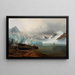 Uitzicht vanaf Spitsbergen - Auguste Étienne François Mayer — ingelijst kunstwerk aan de muur