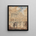 Parade - Augustin de Saint-Aubin — ingelijst kunstwerk aan de muur