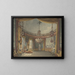 Het salon van het paviljoen van Brighton - Augustus Charles Pugin — ingelijst kunstwerk aan de muur