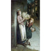 Meisjes met bloemen op een zomernacht - Augustus Edwin Mulready — weergave van het kunstwerk