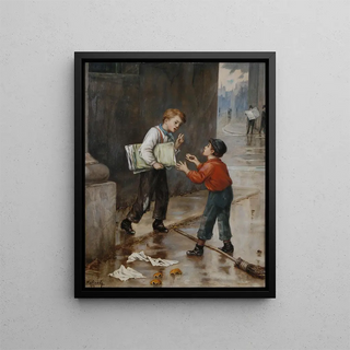 Augustus Edwin Mulready - Luck In A Moment.webp