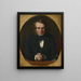 Portret van William Powell Frith - Augustus Leopold Egg — ingelijst kunstwerk aan de muur