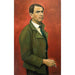 Reproduction of the painting Self-portrait painting - Alexander Kanoldt