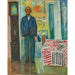 Reproductie van het schilderij Zelfportret - Edvard Munch