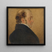 Zelfportret - Mattheus Ignatius van Bree — ingelijst kunstwerk aan de muur