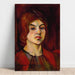 Reproduction of the painting Self-portrait painting - Suzanne Valadon