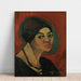 Reproductie van het schilderij Zelfportret - Suzanne Valadon