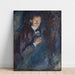 Reproductie van het schilderij Zelfportret met sigaret - Edvard Munch