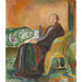 Reproduction of the painting Autoportrait with the Spanish flu - Edvard Munch