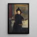 Zelfportret - Eva de Lagercrantz — ingelijst kunstwerk aan de muur