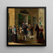 Voor de loterijverzameling - August Mansfeld — ingelijst kunstwerk aan de muur
