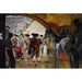 Reproduction of the painting Before the bullfight - Joaquín Sorolla