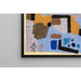 Reproductie van het schilderij met de twee verloren zielen - Paul Klee