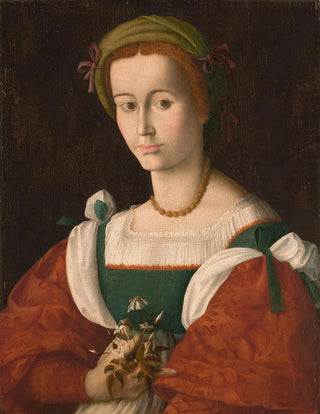 Bacchiacca - A Lady with a Nosegay.webp