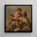 Bacchus and Ariadne - Giovanni Antonio Pellegrini — framed artwork on a wall