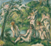 Baders 2 - Paul Cézanne — weergave van het kunstwerk
