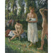 Reproductie van het schilderij Badende vrouwen - Camille Pissarro
