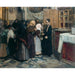 Reproductie van het schilderij Baiser de la relique - Joaquín Sorolla